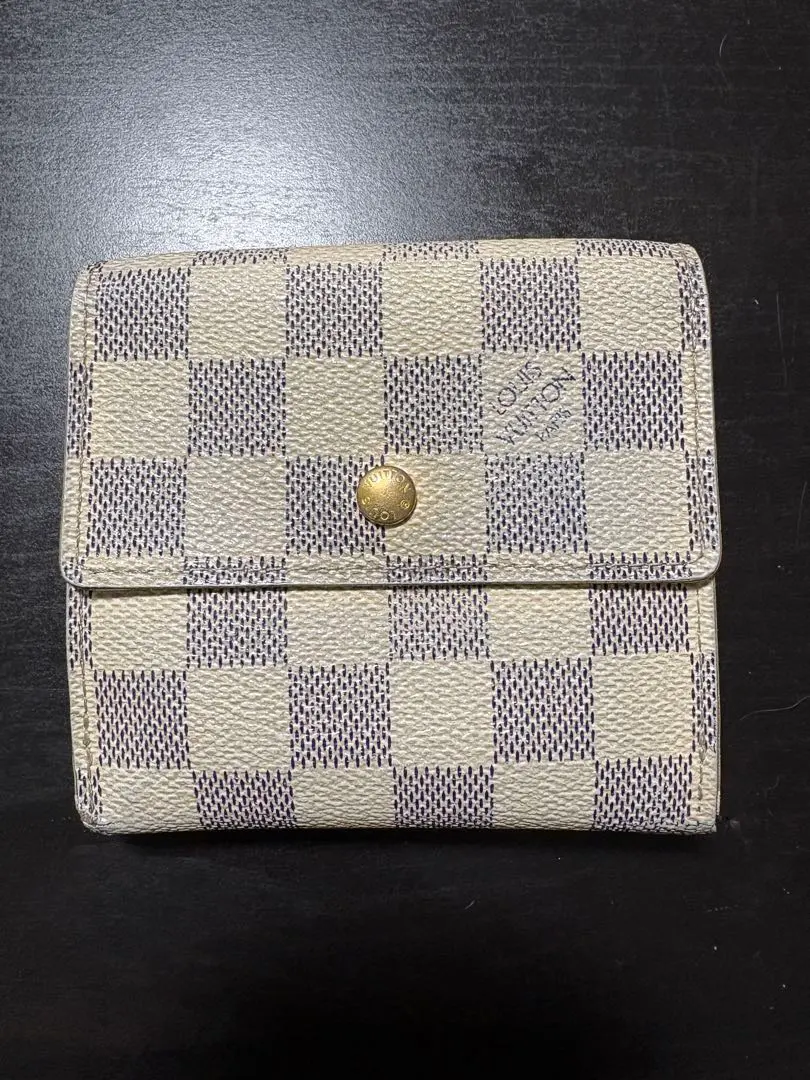 LOUIS VUITTON ダミエ・アズール 三つ折り財布