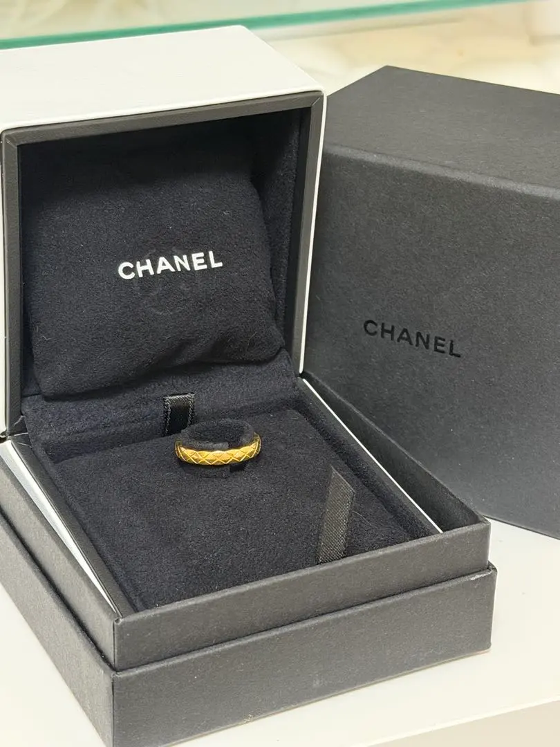 CHANEL リング ココクラッシュ YG イエローゴールド ミニ J11794
