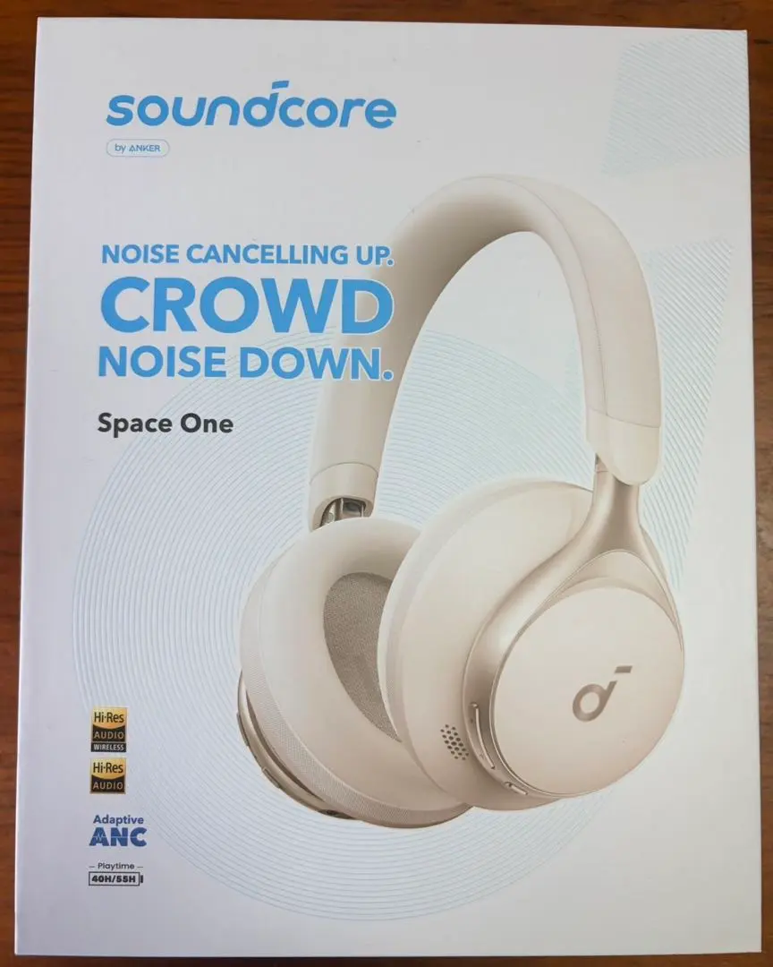 Soundcore Space One ワイヤレスヘッドホン 本体