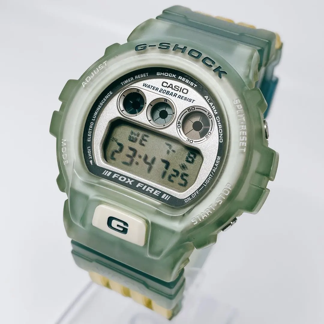 稼働　カシオ　G-SHOCK WCCS 腕時計 ヴィンテージ　 DW-6900
