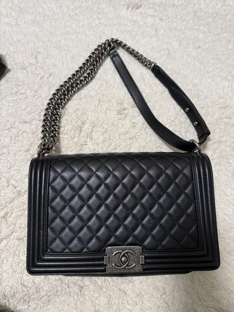 CHANEL ボーイシャネル ショルダーバッグ ブラック