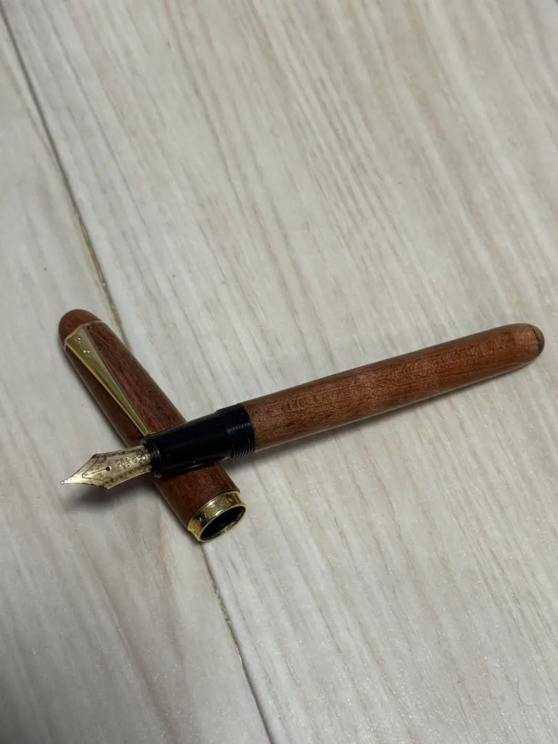 【中古】PILOT パイロット アートクラフト 14k-585 M 万年筆