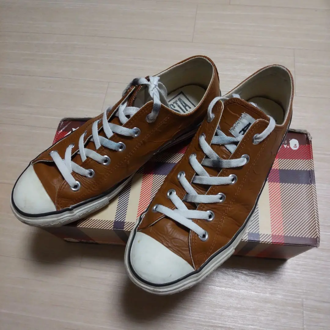 希少！BAPESTA ブラウンレザー ローカットスニーカーNIGO時代