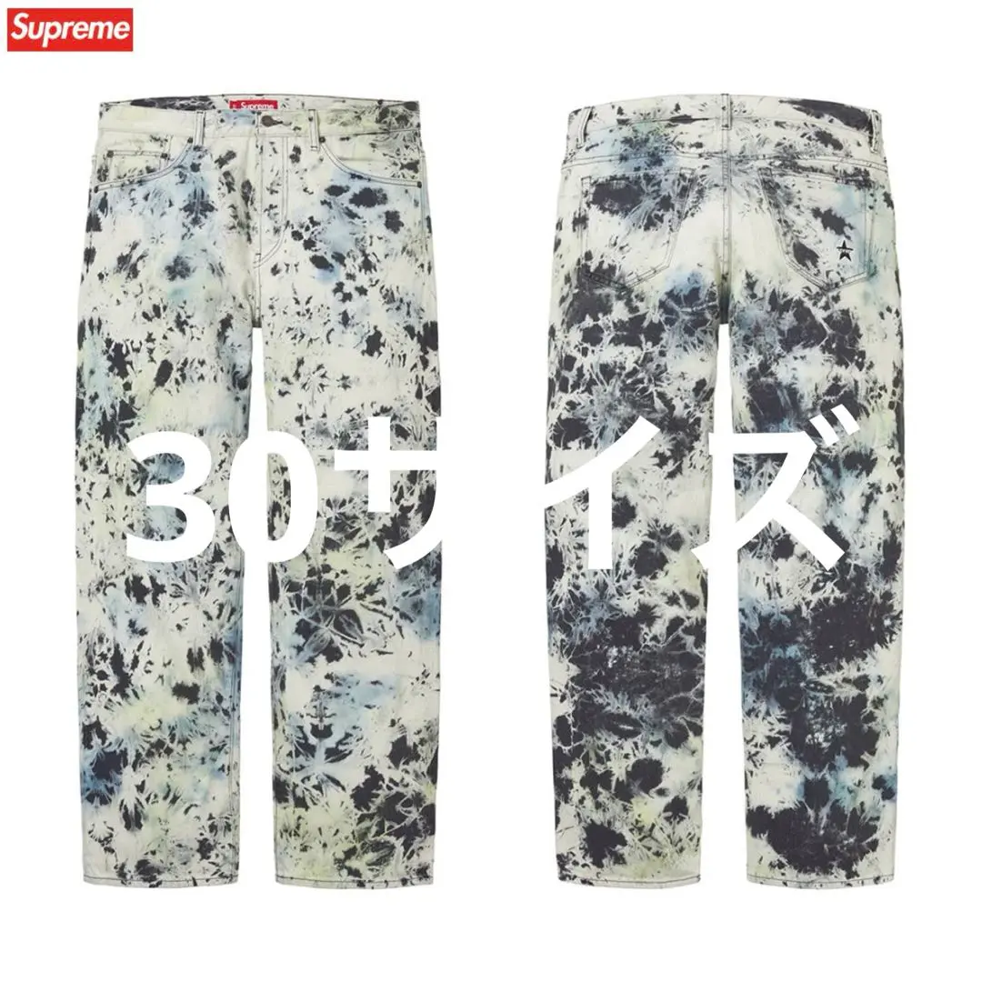 supreme Regular Jean Tie Dye サイズ30