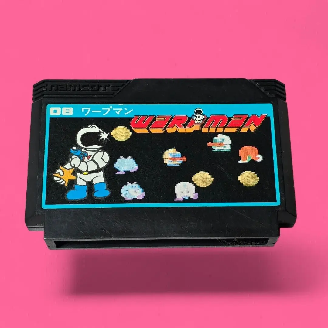 ワープマン　ファミコン　任天堂　ニンテンドー　レトロゲーム　中古