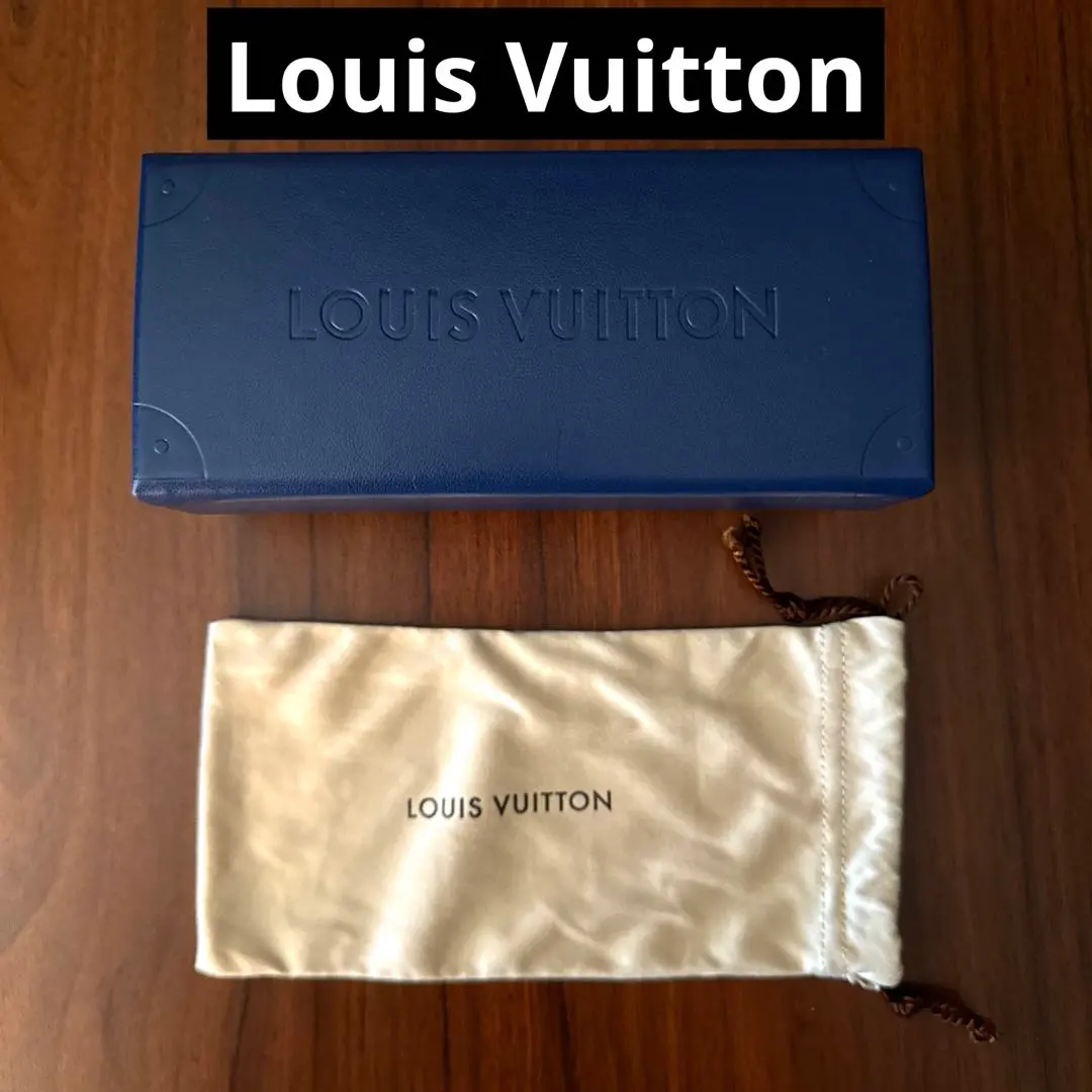 LOUIS VUITTON サングラス メガネケース レザーケース メガネ袋