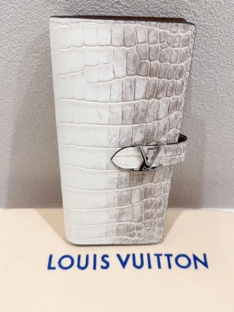 LOUIS VUITTON 希少クロコダイル サハラ ヴェルティカル ウォレット