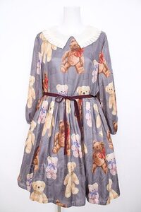 Vestidos Angelic Pretty Leur Getter Teddy Friends L Y-26-08-07-142-LU-OP-S Z-ZY