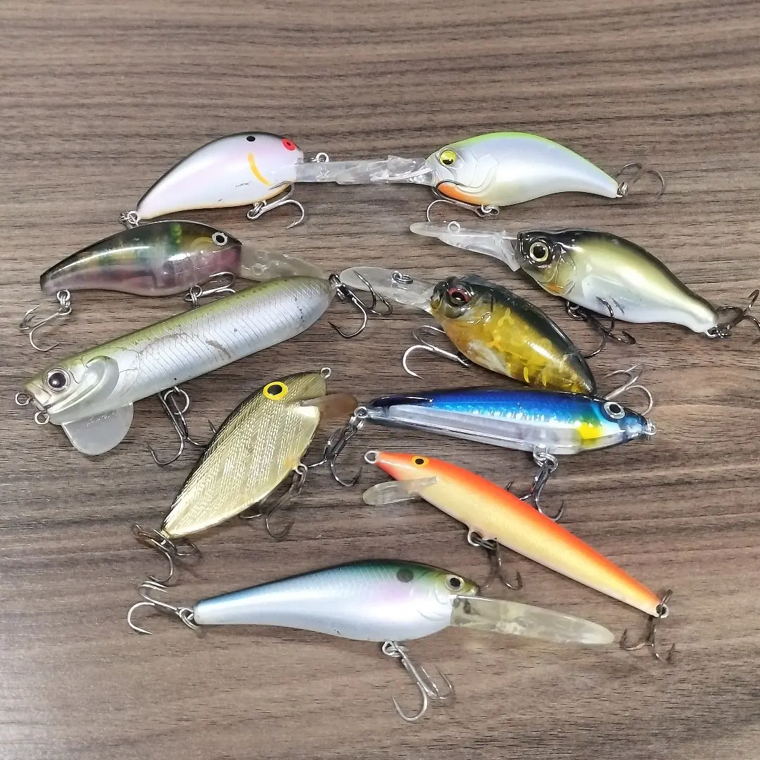 多種メーカー 10個セット ラパラ OSP メガバス レイドジャパン ダイワ等
