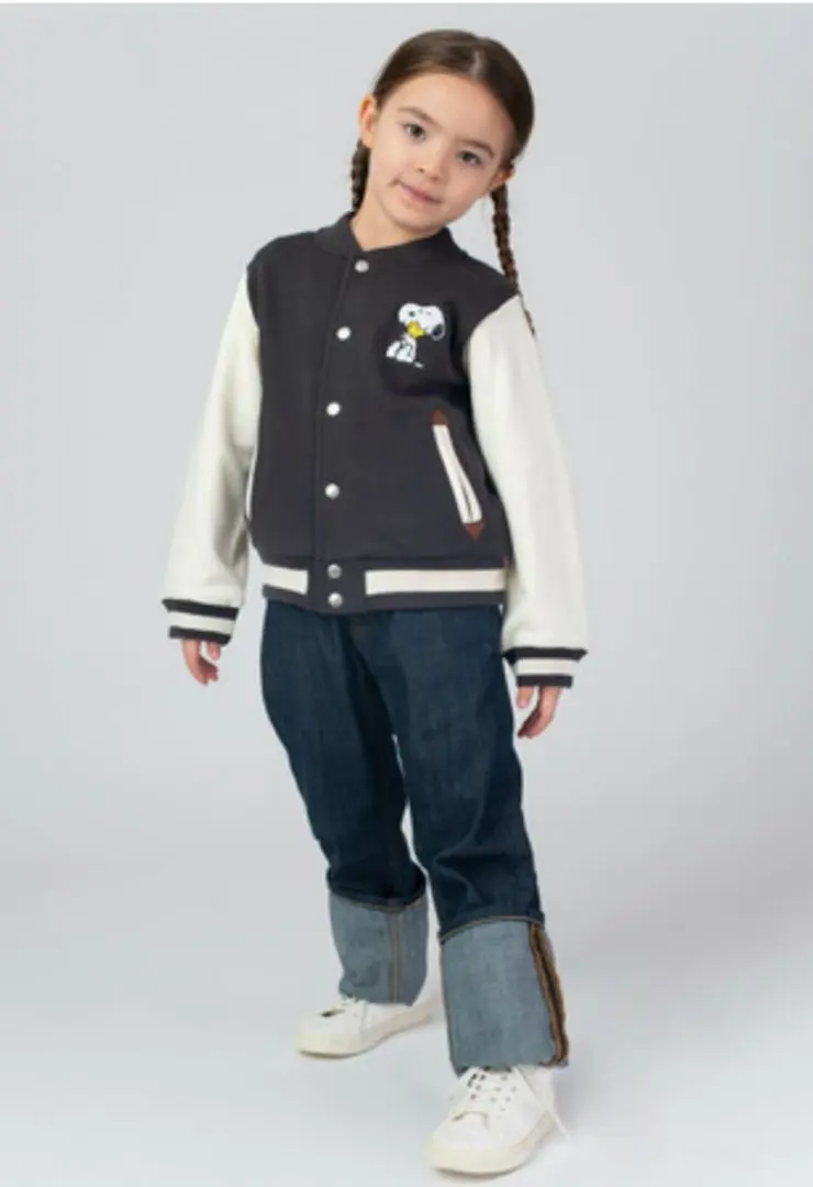 グラニフ×スヌーピ　ジャケット　ブルゾン　スヌーピーコラボ　110㎝