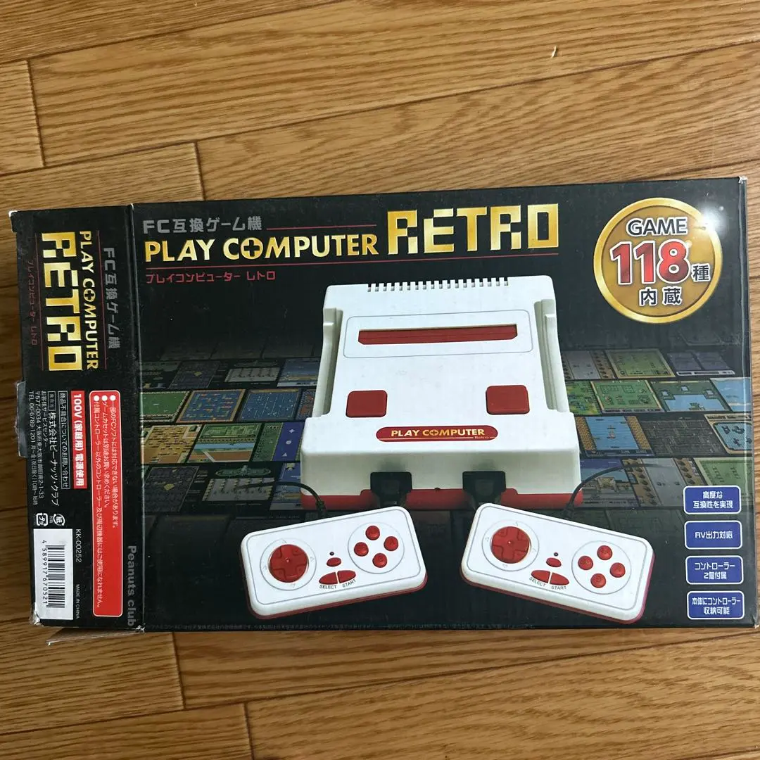 PLAY COMPUTER RETRO FC互換ゲーム機 本体
