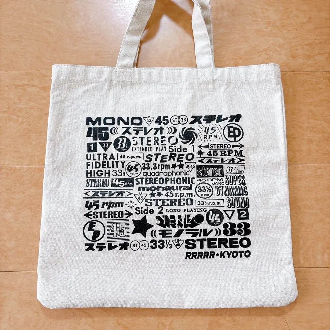 RRRRR Records & Vintage レコードバッグ トートバッグ
