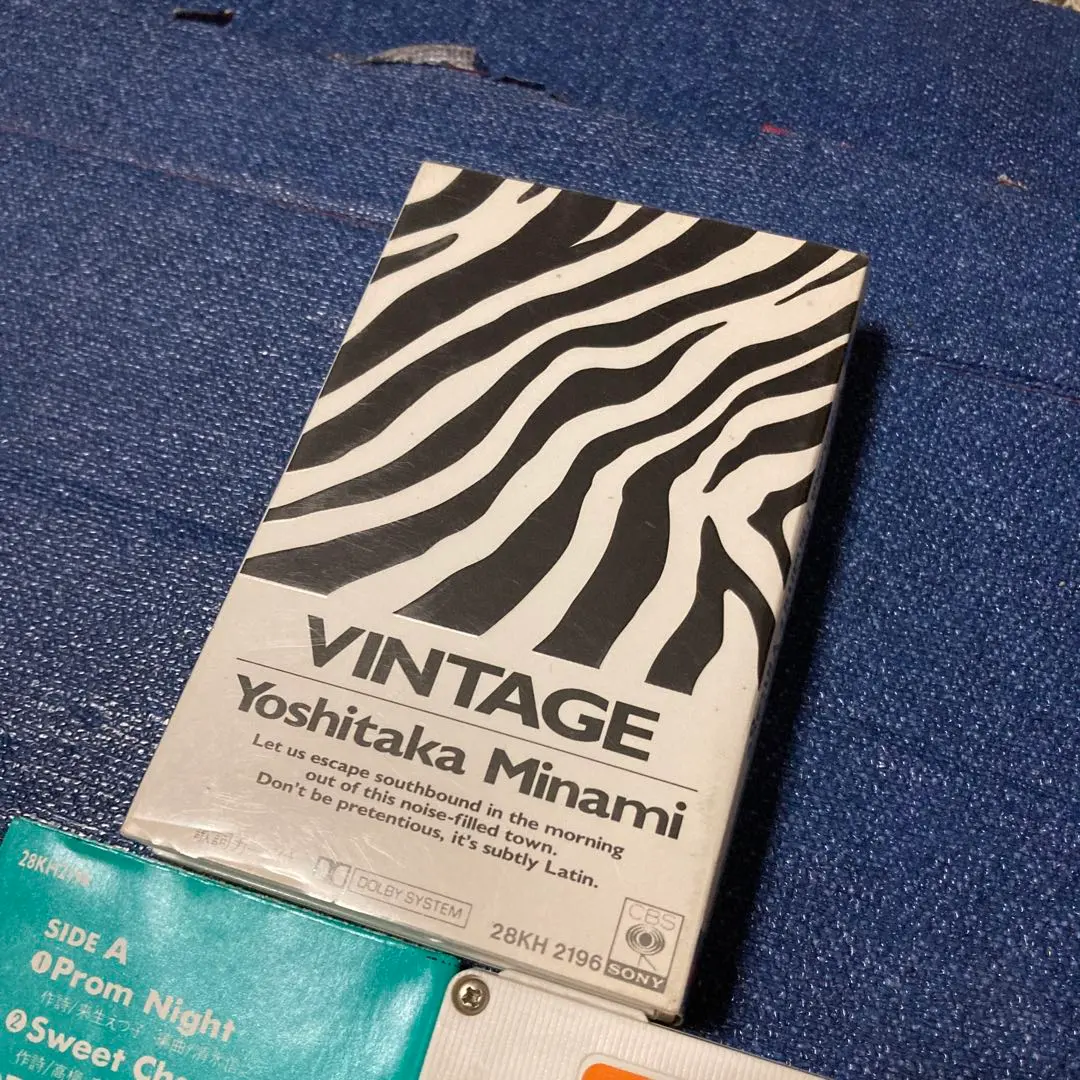 稀少 カセットテープ　南佳孝 .Vintage ヴィンテージ