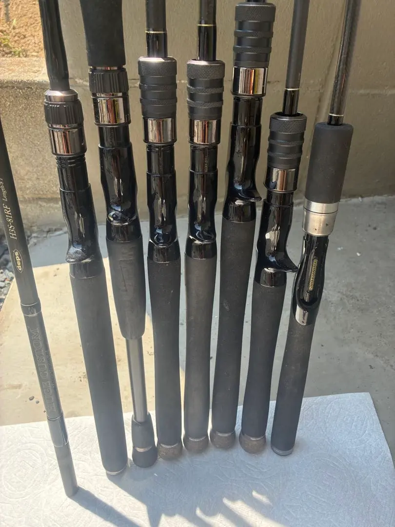 デプス　deps　バスロッド 8本セット　まとめ売り