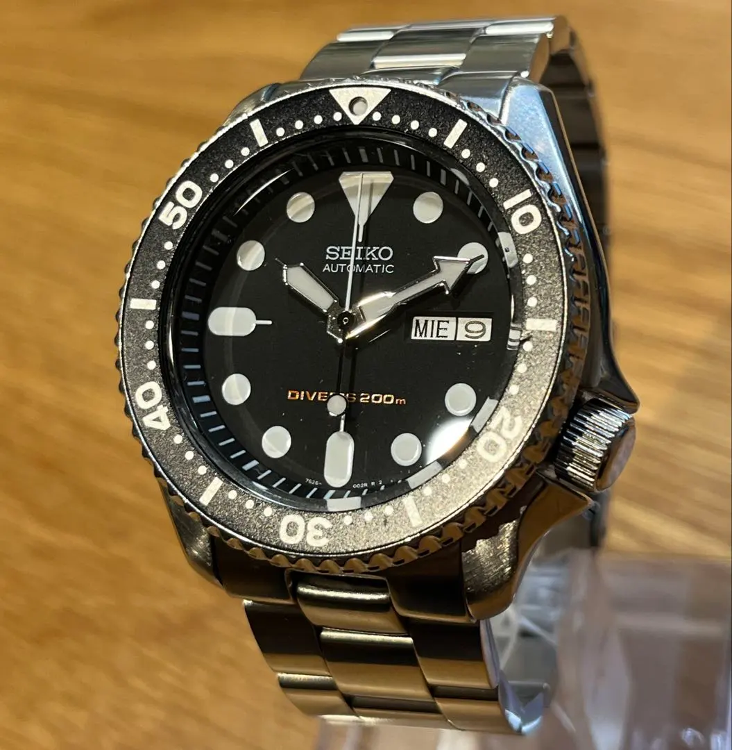 【週末限定値下げ！】 SEIKOブラックボーイSKX007 タイコノートブレス付