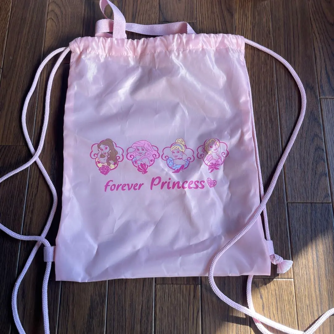 プリンセス ディズニー ナップサック スクールバッグ 体操着袋