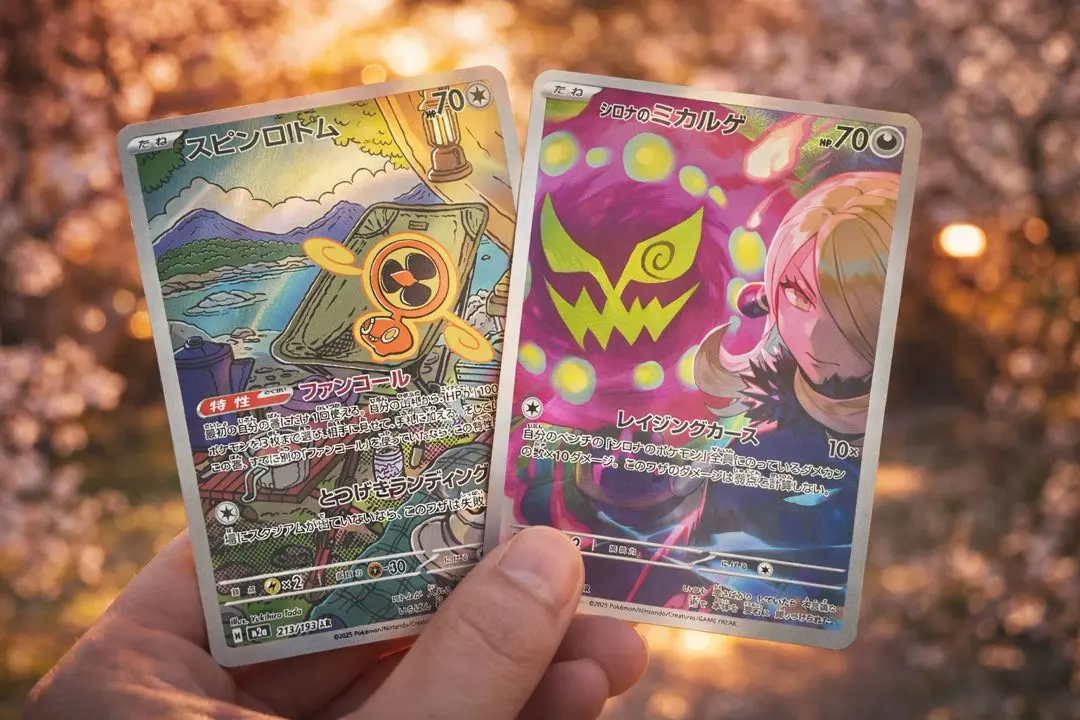 ポケモンカード スピンロトムとミミッキュ セット