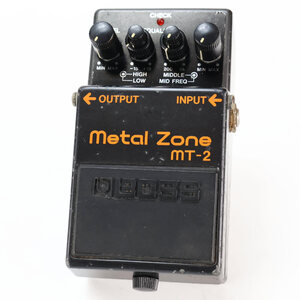 Used BOSS Guitar Pedals Japan BOSS MT-2 Metal Zone