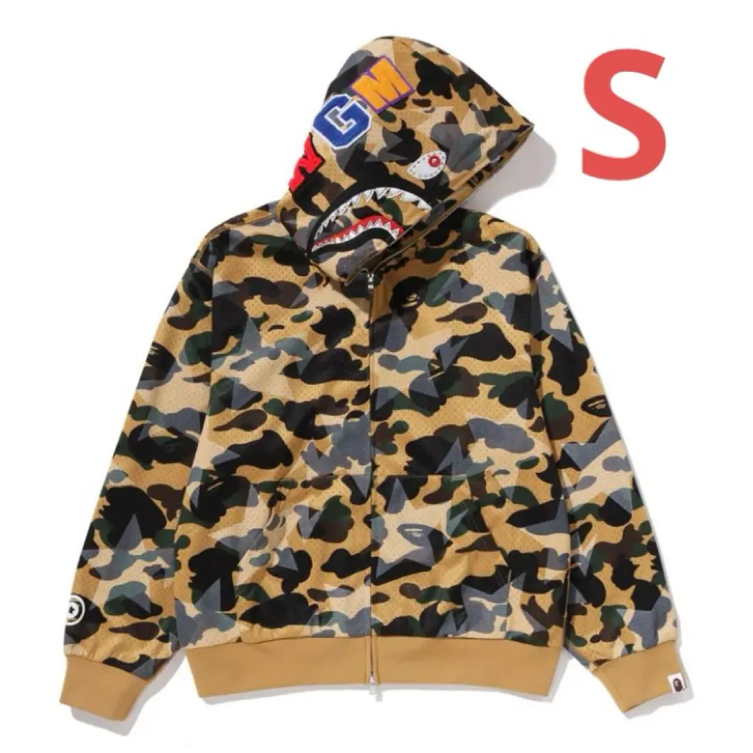 A BATHING APE STA OVER PRINT フーディ
