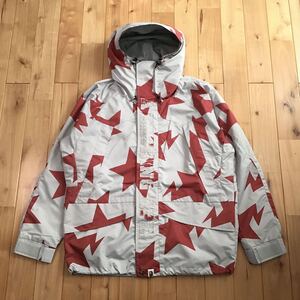 BAPE STA BAPE STA M a bathing ape STAR snowboard jacket BAPESTA NIGO gyi716