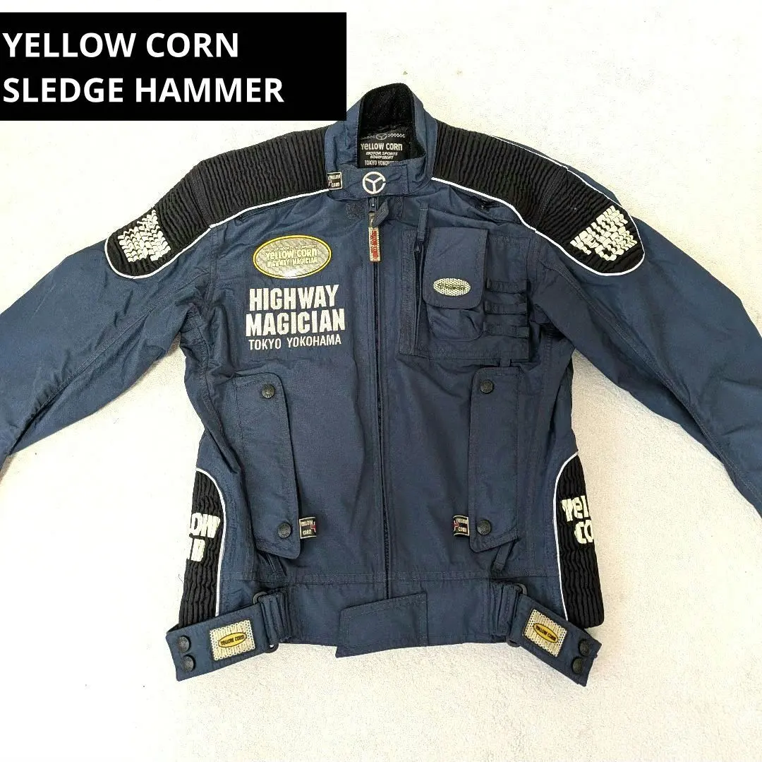 YELLOW CORN SLEDGE HAMMER バイクジャケット
