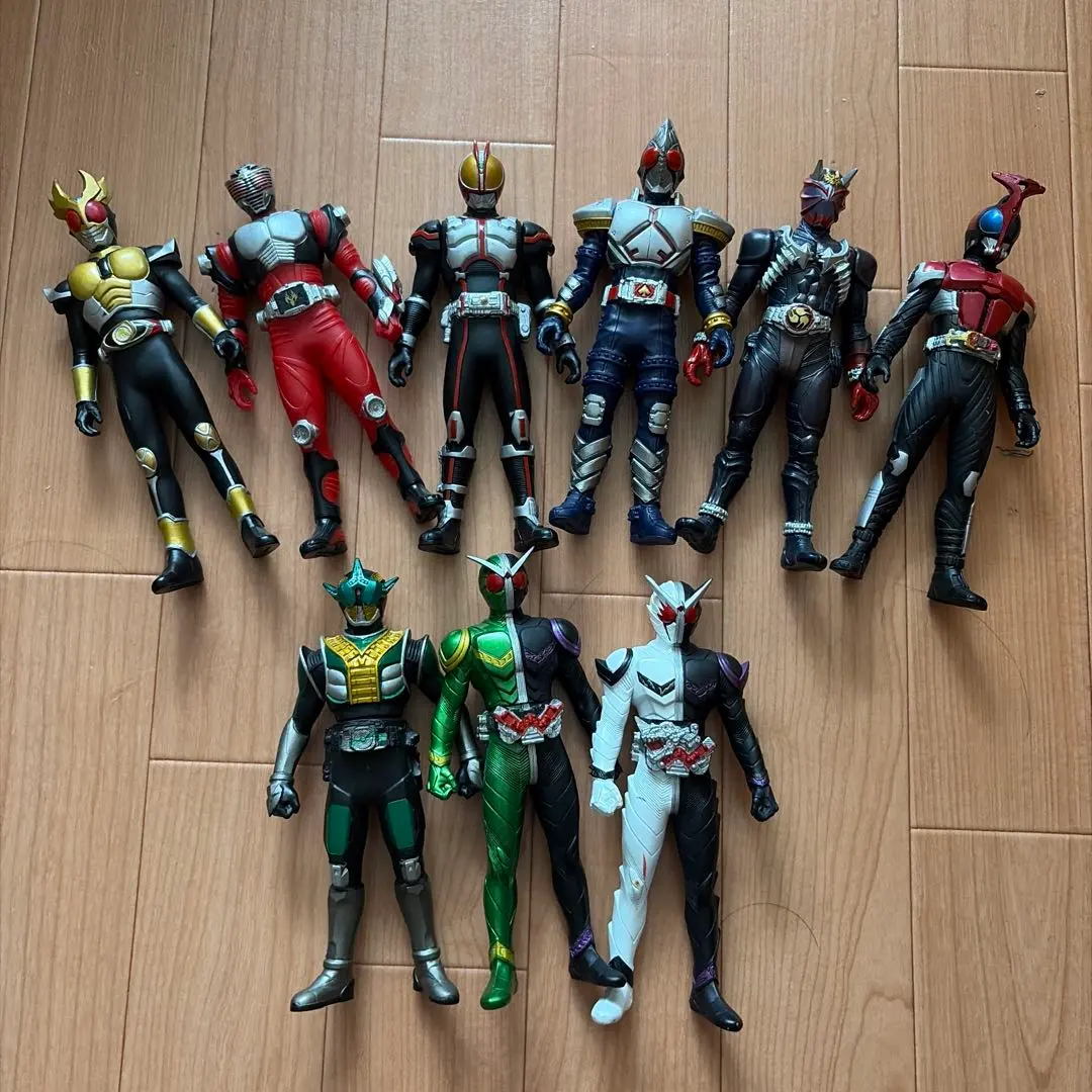 仮面ライダー ソフビ フィギュア 7体セット