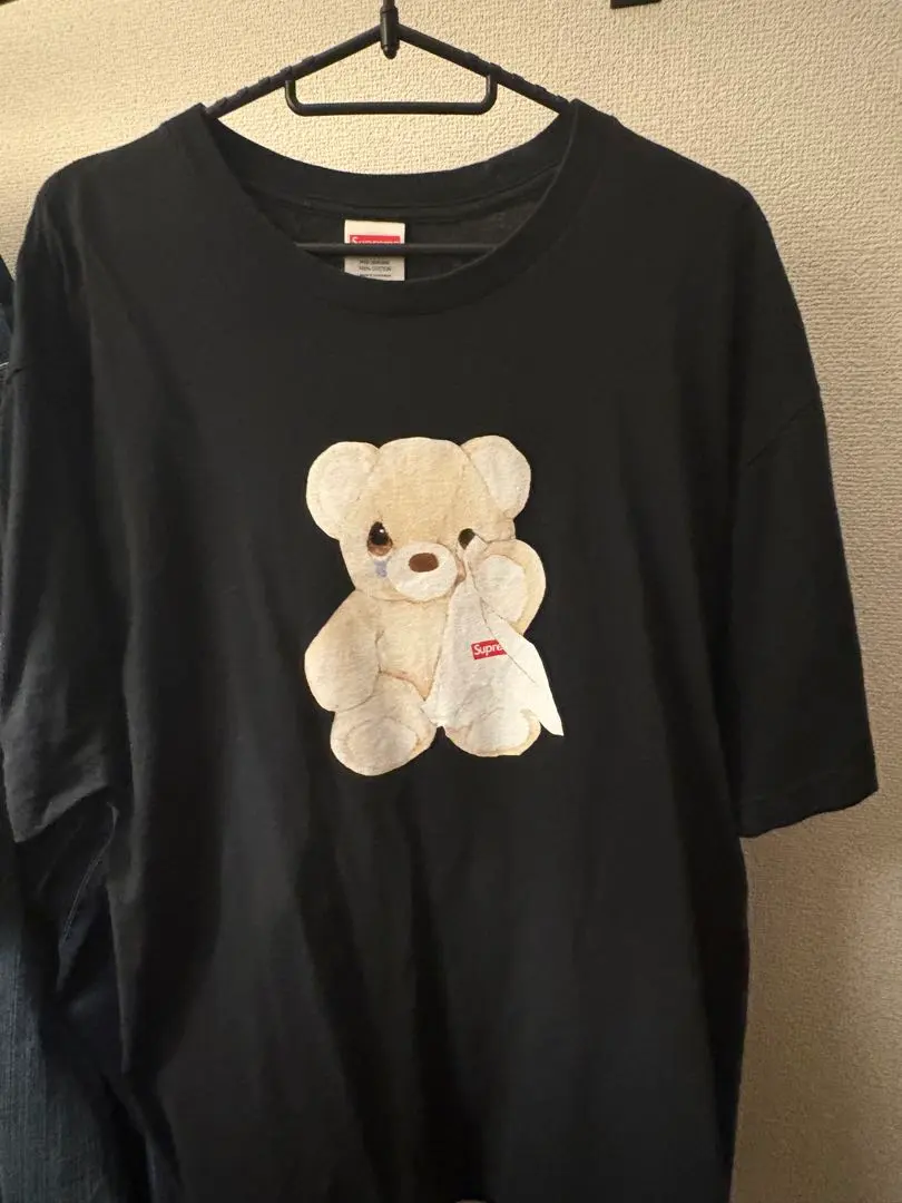 supreme ベア　Tシャツ　ブラック
