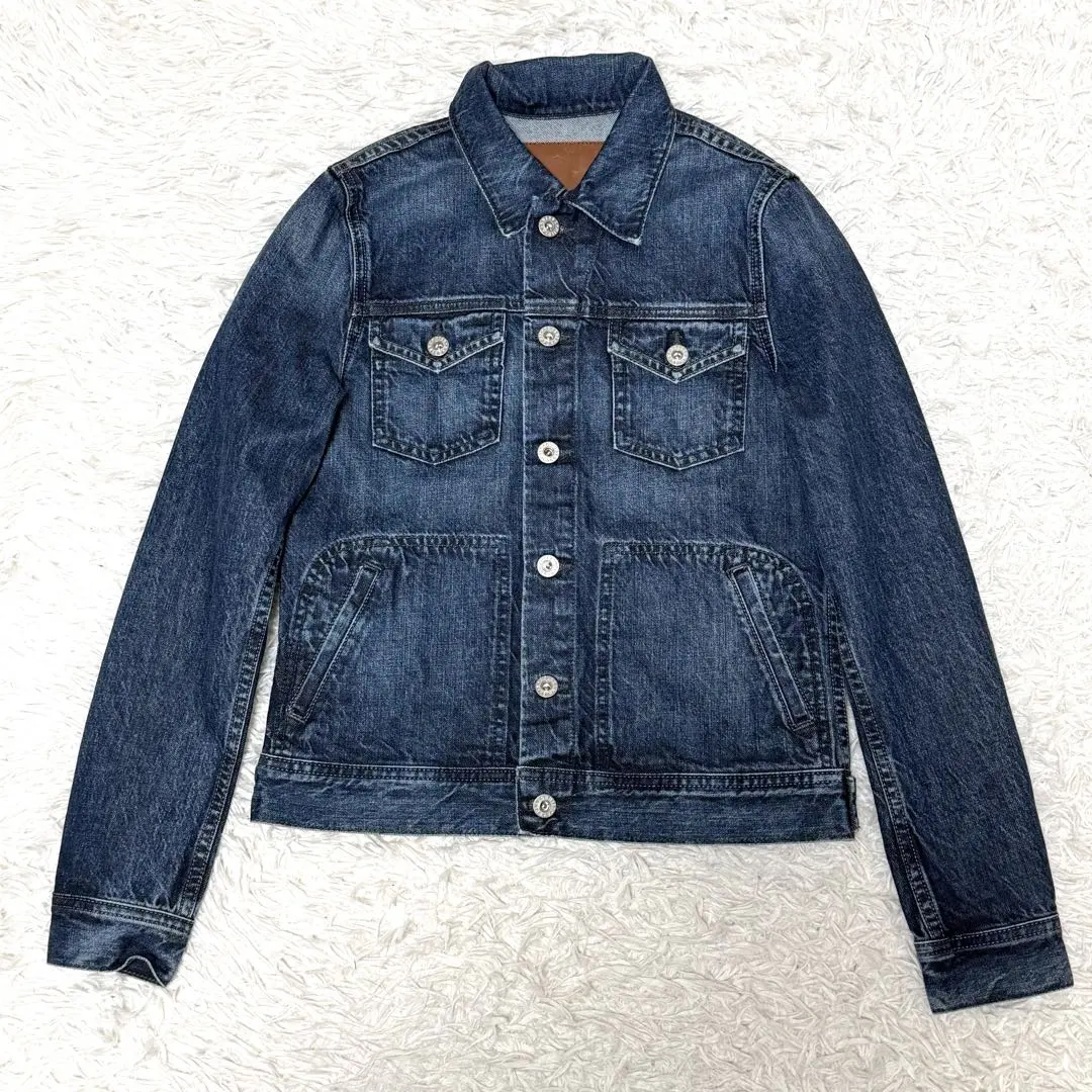 ✨未使用タグ付き✨ADRIANO GOLDSCHMIED Gジャン インディゴ