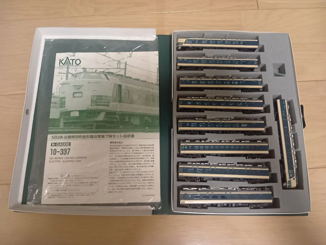 10-337 KATO 583系7両セット+2両増結 9両セット
