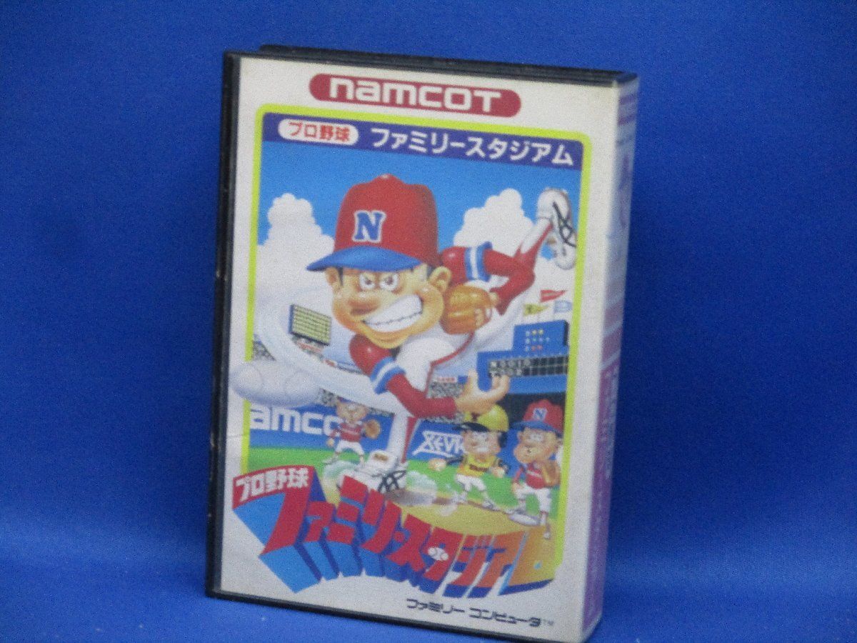 良品■プロ野球ファミリースタジアム■取扱説明書・外箱付き ファミコンソフト/カセット FC レトロ ゲーム 任天堂 ナムコ namcot　70411