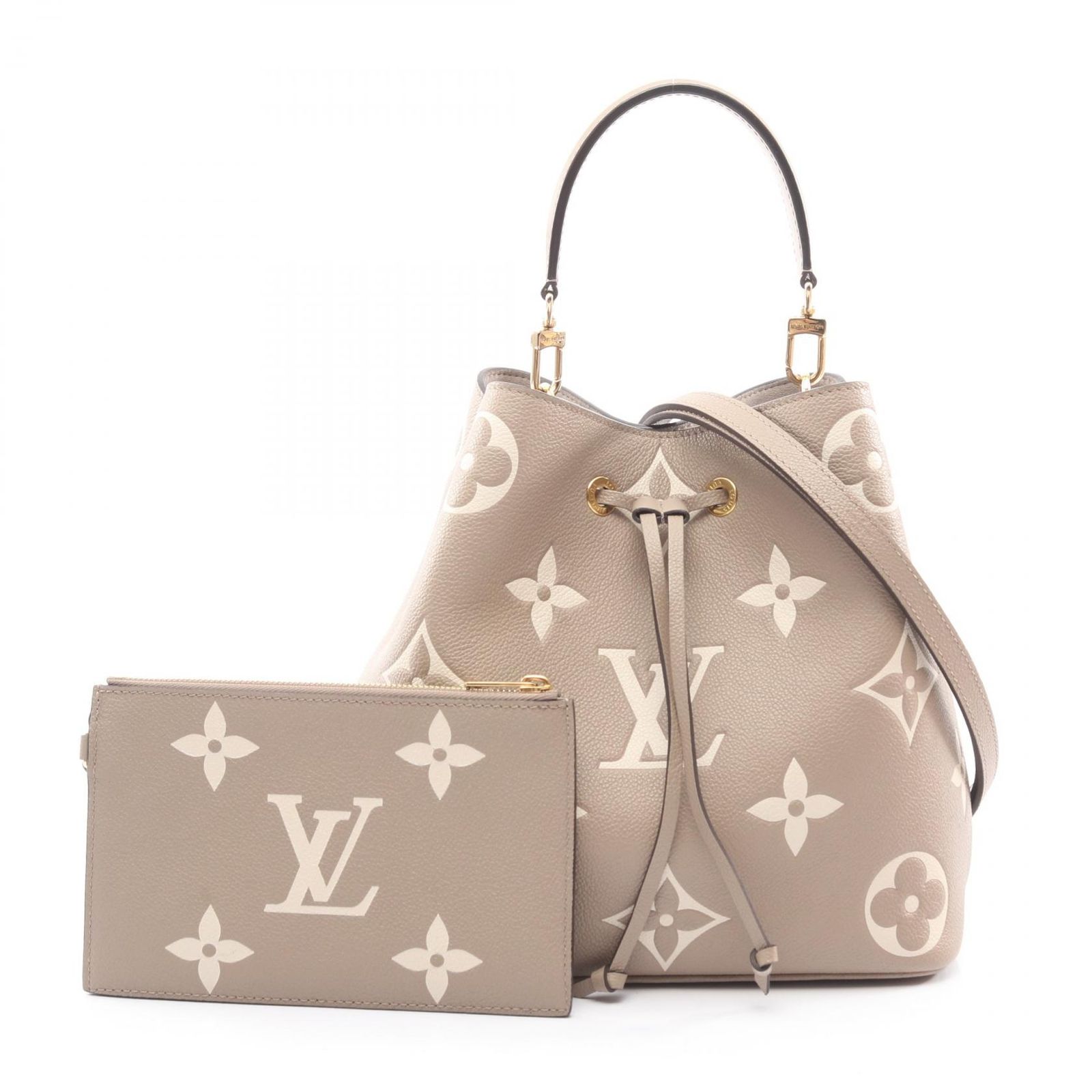 ルイ・ヴィトン LOUIS VUITTON ショルダーバッグ ネオノエMM バイカラー M45555 トゥルトレール/クレーム レザー ネオノエMM レディース Used A