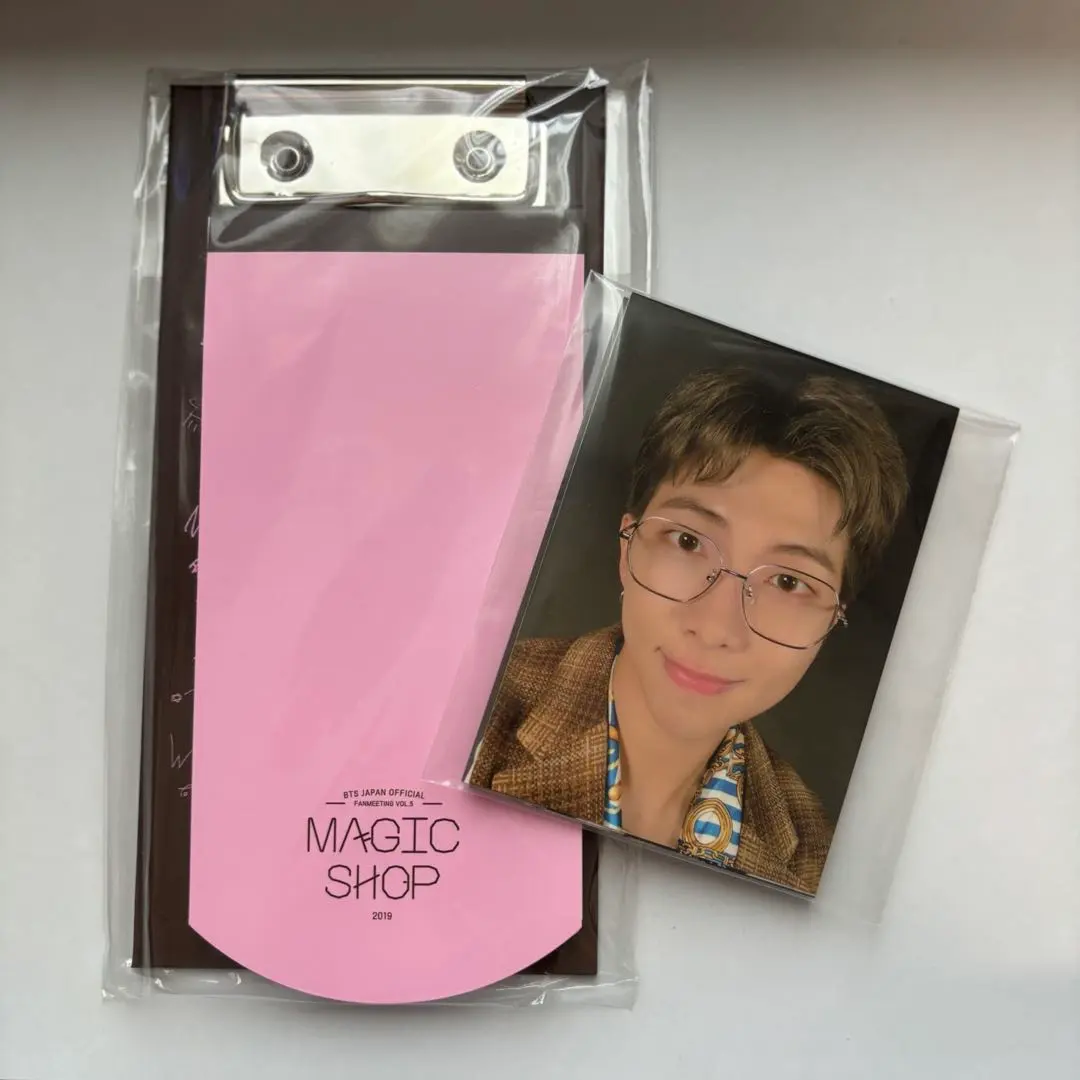 bts magic shop ミニクリップボードセット　フォトカード