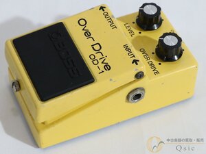 Pedales de guitarra BOSS de segunda mano de Japón BOSS OD-1 4558DJRC063281OD-1 1981 OM950