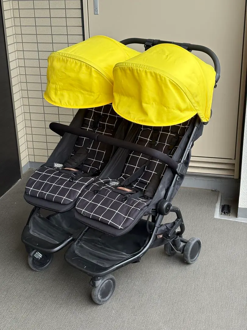 Mountain Buggy Nano Duo 二人乗りベビーカー　双子用