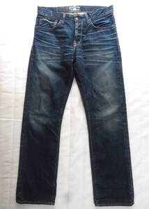 Japanese Selvedge Denim GILDED AGE inc NEWYORK 30 30w