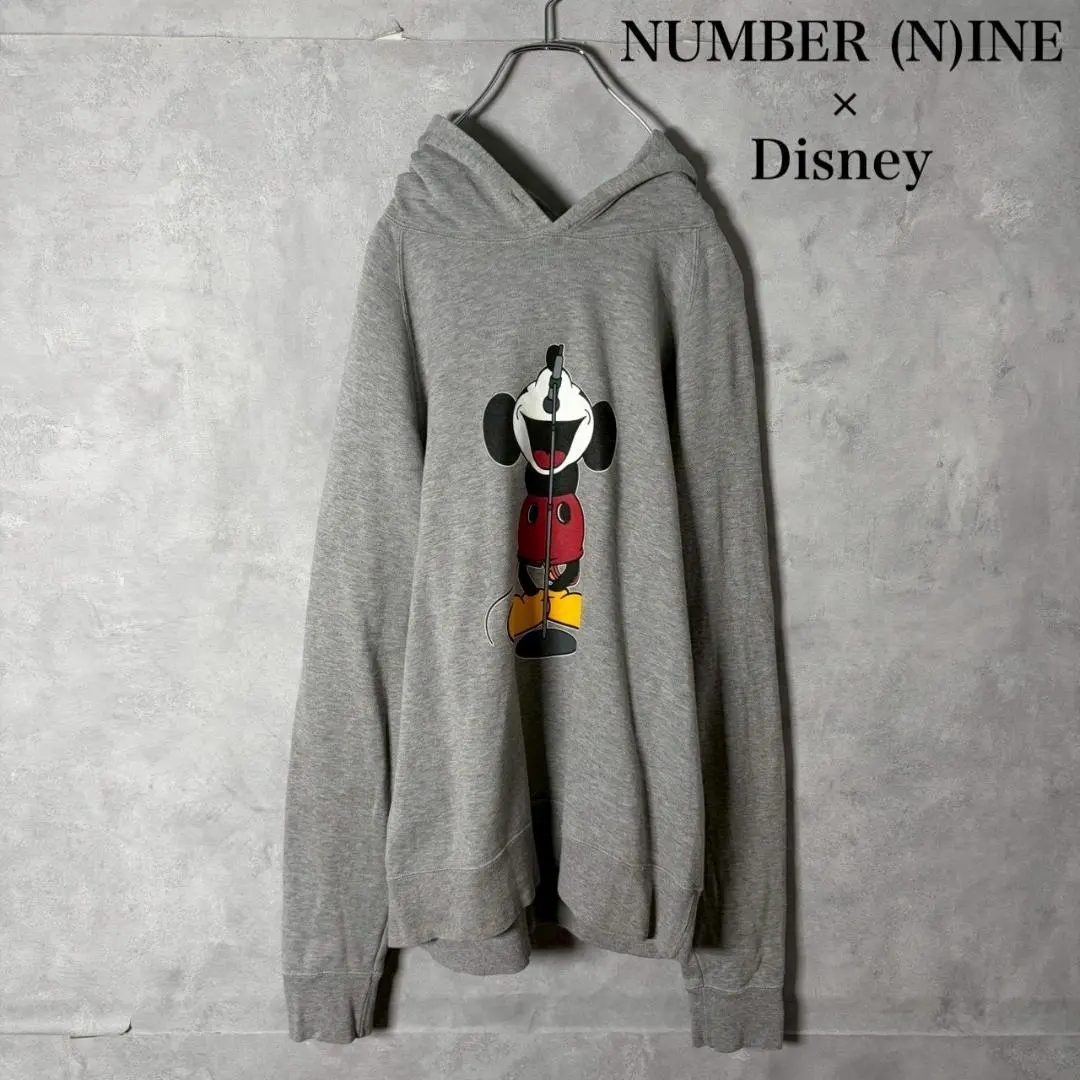 NUMBER (N)INE × ミッキー OASIS 復刻 パーカー N3002