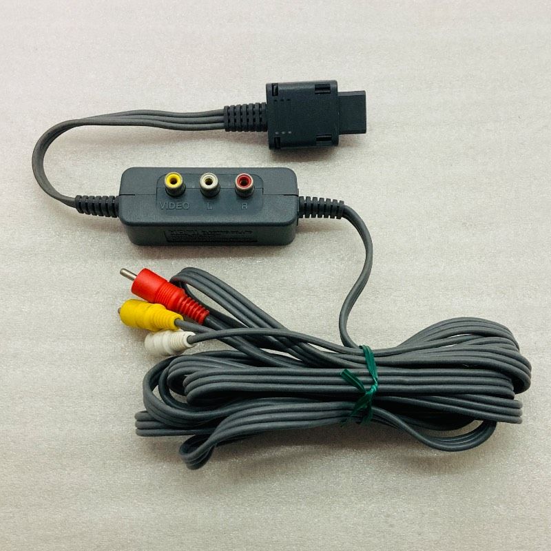 【動作確認済み】HORI製 SFC / 64 / GC ステレオAVケーブル64 HN6-01 セレクター一体型 ホリ 任天堂 ニンテンドー スーパーファミコン Nintendo64 ゲームキューブ DJ9