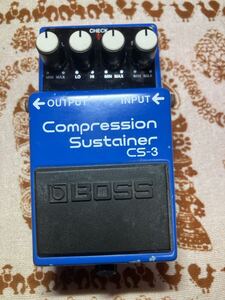 Pedales de guitarra BOSS de segunda mano de Japón BOSS CS-3 Compression Sustainer 1993