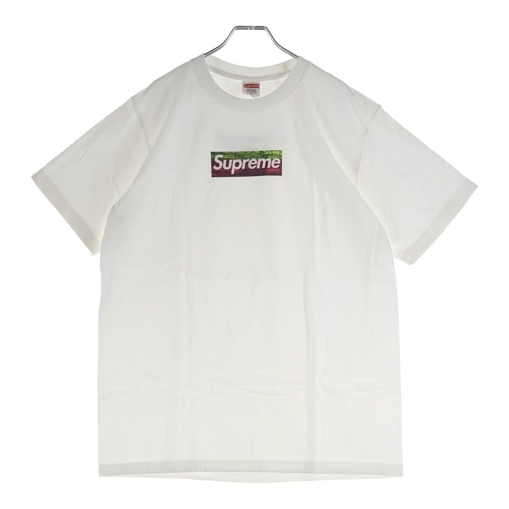 SUPREME (シュプリーム) 25SS Los Angeles Fire Relief Box Logo Tee ロサンゼルス ボックスロゴ 半袖Tシャツ ホワイト