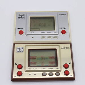 Buy Vintage Nintendo Game & Watch Japan Nintendo 2 GAME WATCH VERMINMANHOLE