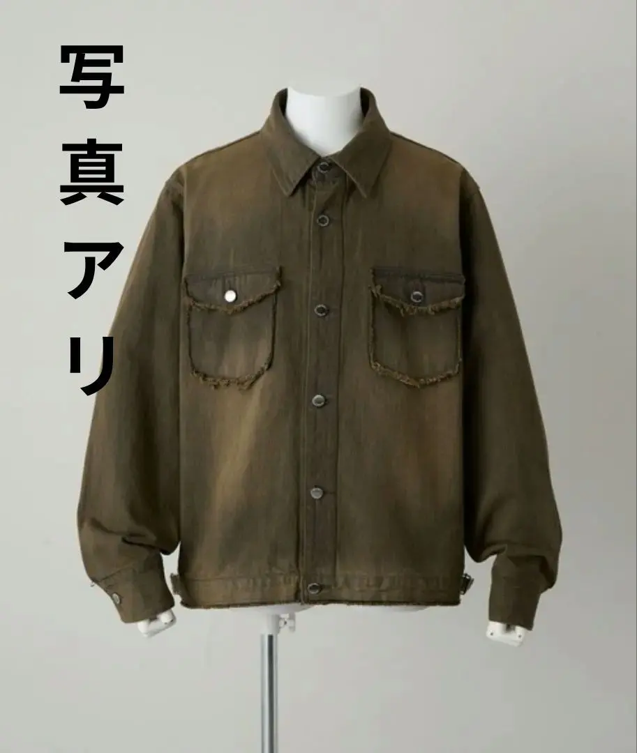 【GRANCY】ブラウン デニムジャケット