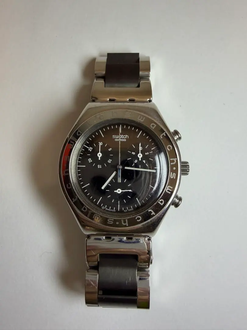 ビンテージ Swatch クロノグラフ 「Blackamoor」 稼働確認済み