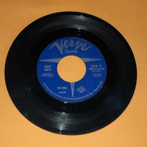 Discos de vinilo japoneses vintage Jimmy Smith Chain Of Fools Part I II 45 rpm Verve Record Vintage 7