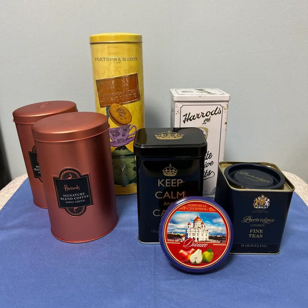 紅茶の空き缶セット