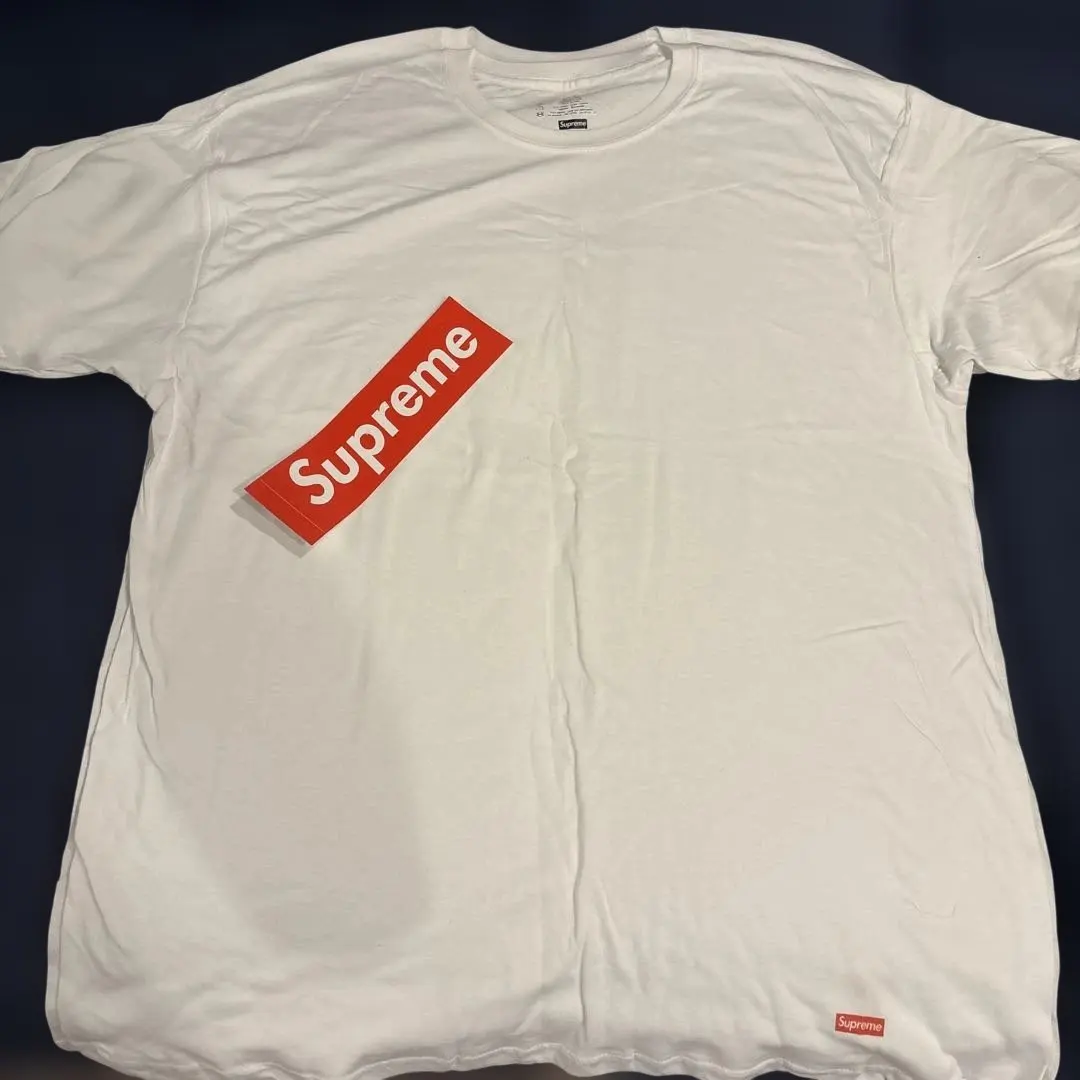 supreme Hanes パックTシャツ