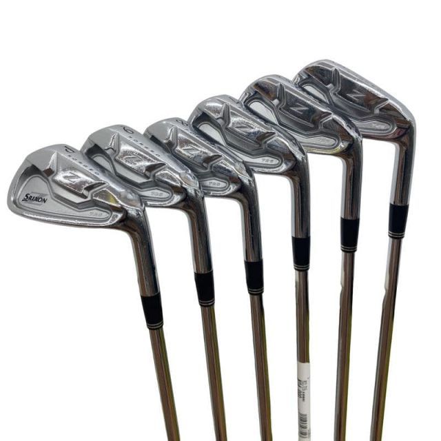 【中古】 ダンロップ SRIXON Z725  6S アイアンセット IR NS PRO 980GH D.S.T (フレックスS) メンズ 男性用 右利き 右用 Cランク ゴルフクラブ