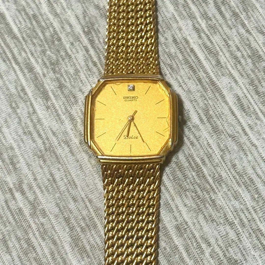SEIKO メンズ腕時計DOLCE 7731-5000 ドルチェ 1Pダイヤ