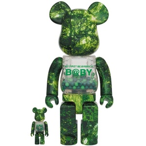 BE@RBRICK MY FIRST BERBRICK BBY FOREST GREEN Ver. 100 400