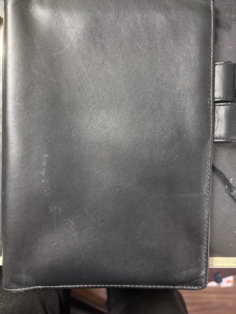 ほぼ日手帳　カズン 2013 ブラック レザー