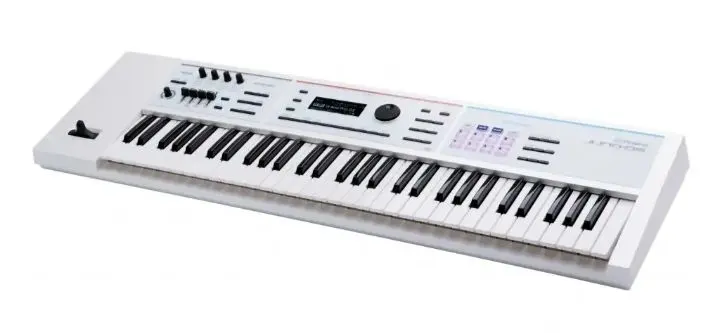 美品 Roland JUNO-DS61W シンセサイザー 白